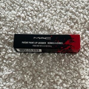 NIB MAC Cosmetics Patent Paint Lip Lacquer - Eternal Sunshine